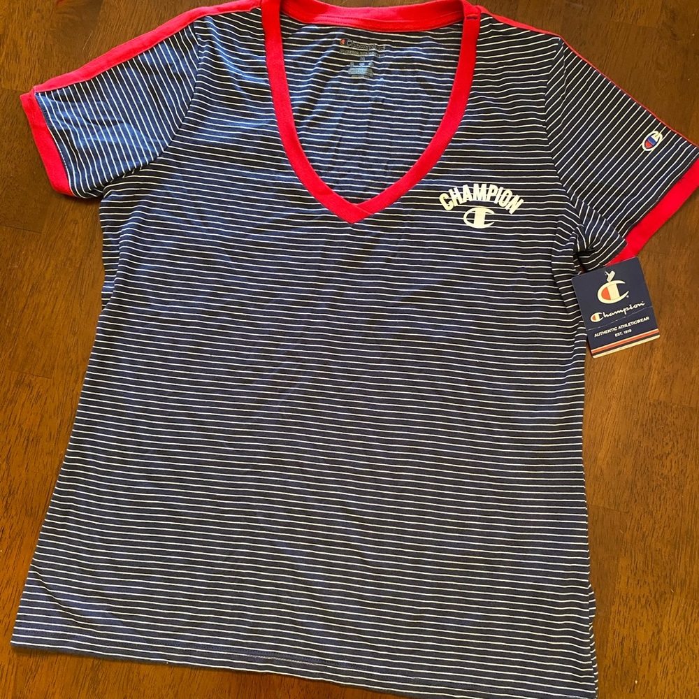 Champion striped tee